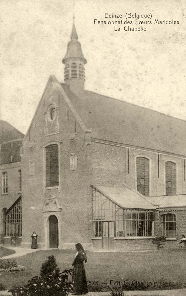 Deinze (Deynze). Pensionnat des Soeurs Maricoles, La Chapelle