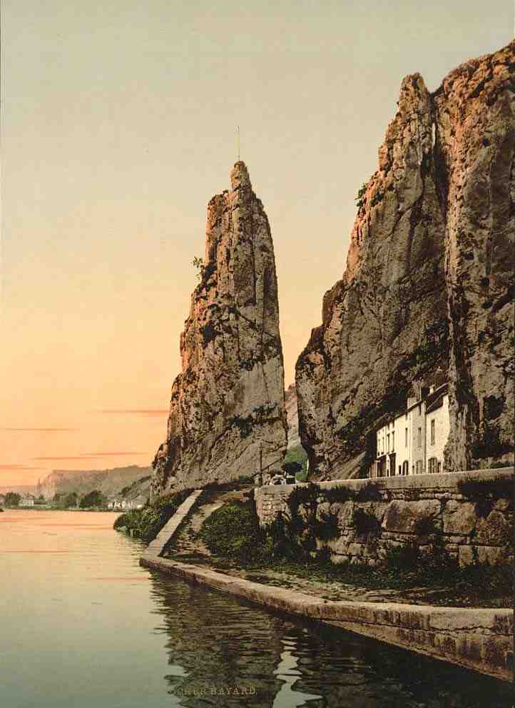 Dinant. Le Rocher Bayard, 1890