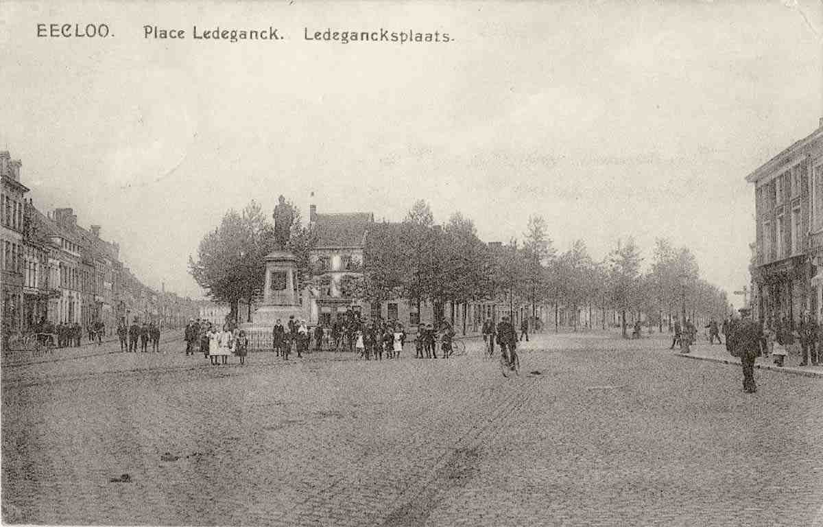Eeklo. Place Ledeganck, 1915