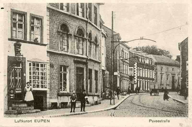 Eupen. Rue de Pavée