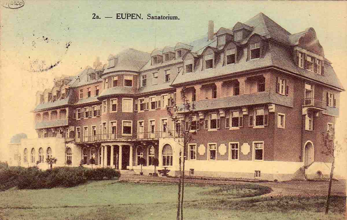 Eupen. Sanatorium, 1924