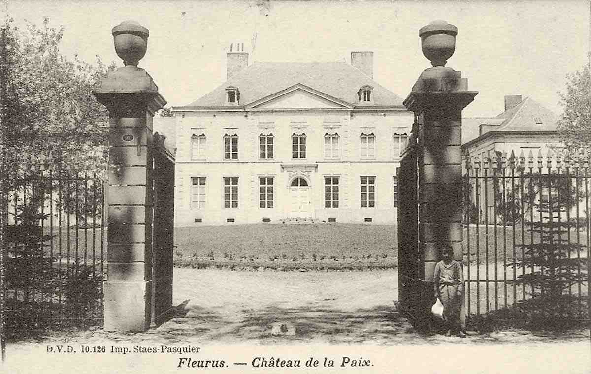 Fleurus. Château de la Paix
