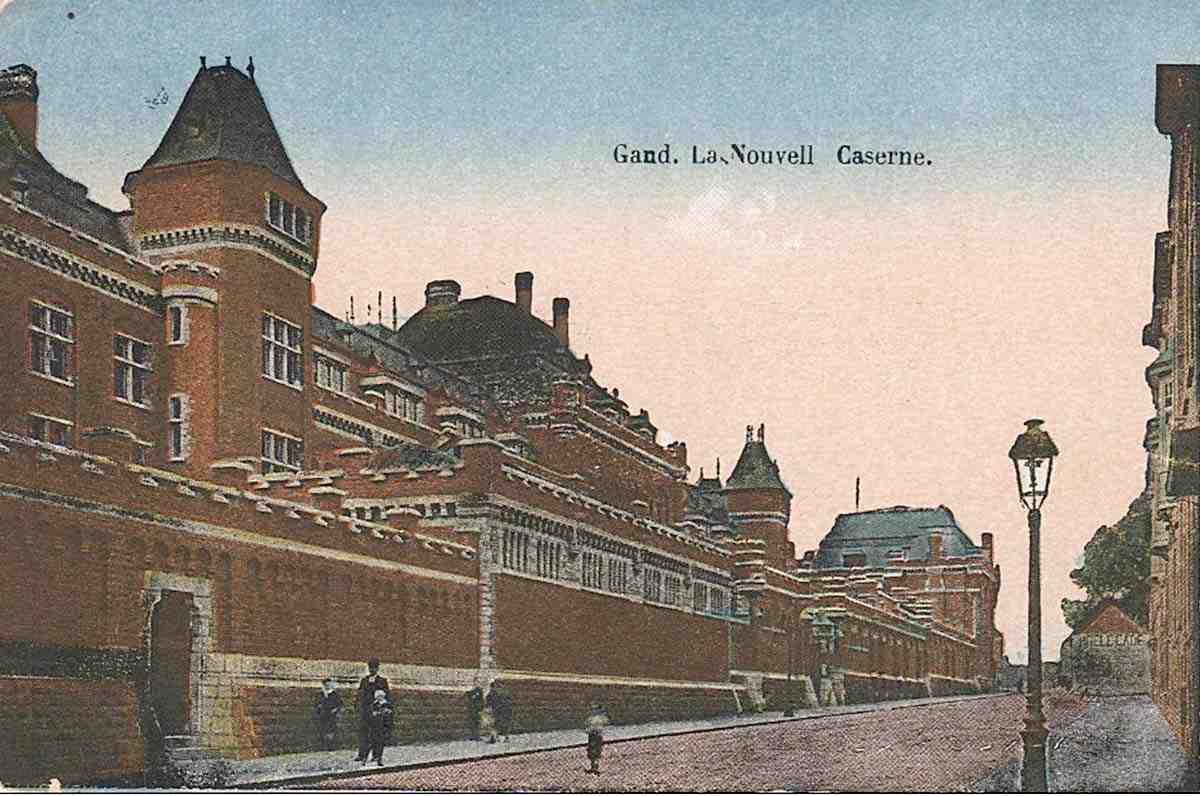Gand. La Nouvelle Caserne, 1914