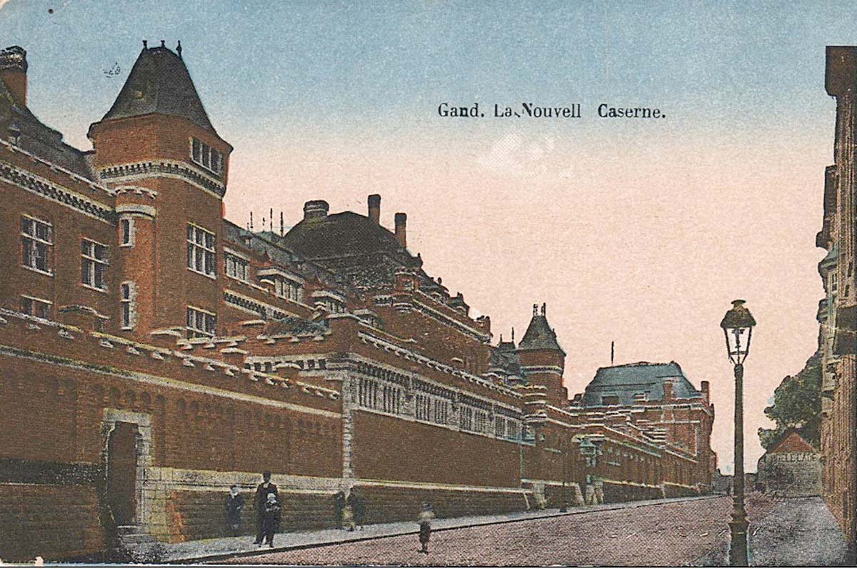 Ghent (Gand). La Nouvelle Caserne, 1914
