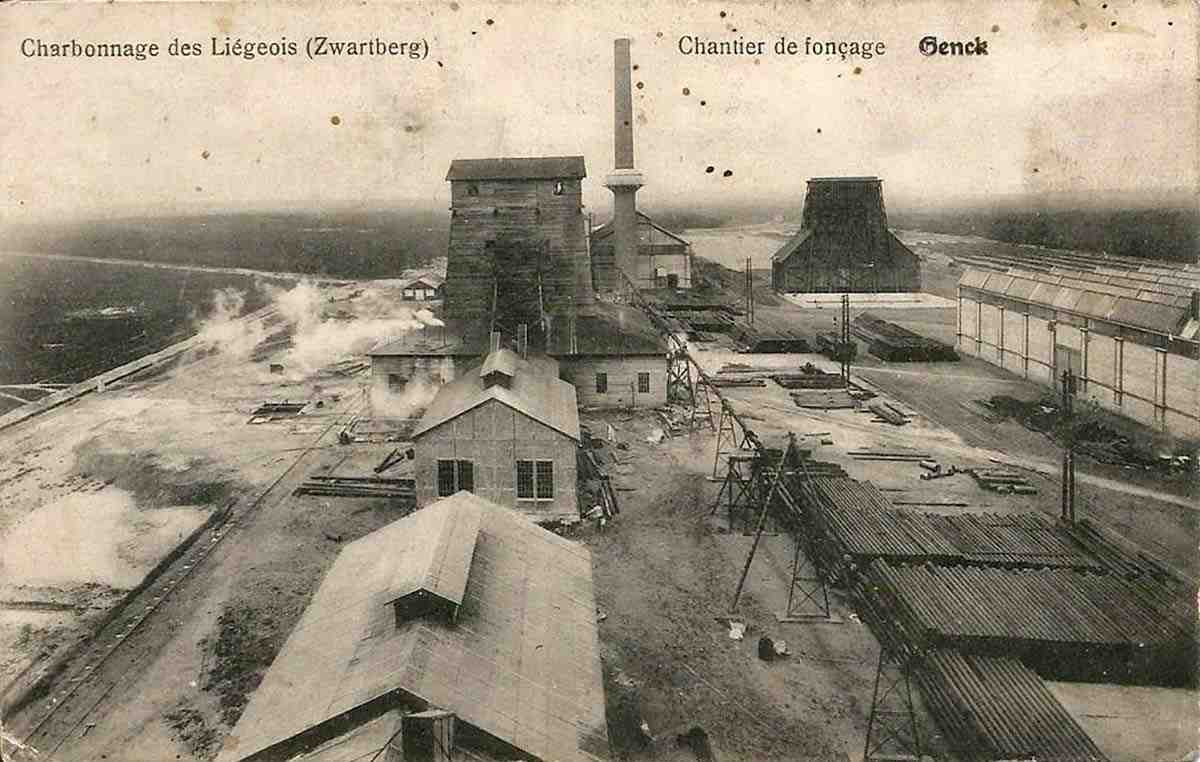 Genk. Coal mine