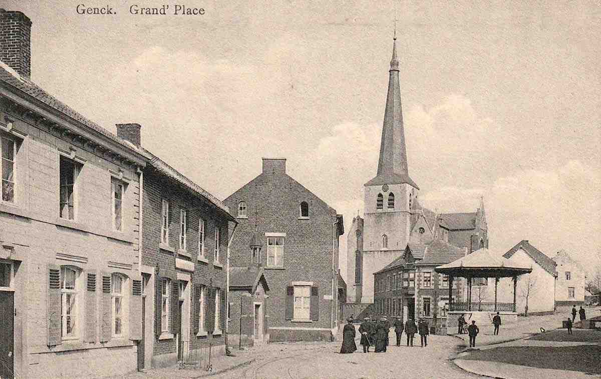 Genk. Grand Place, 1912