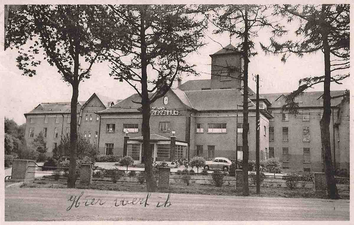 Genk. St John's Hospital, 1955