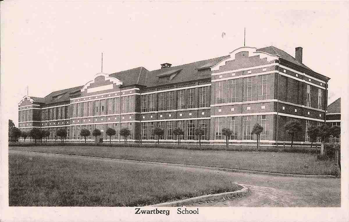 Genk. Zwartberg - School