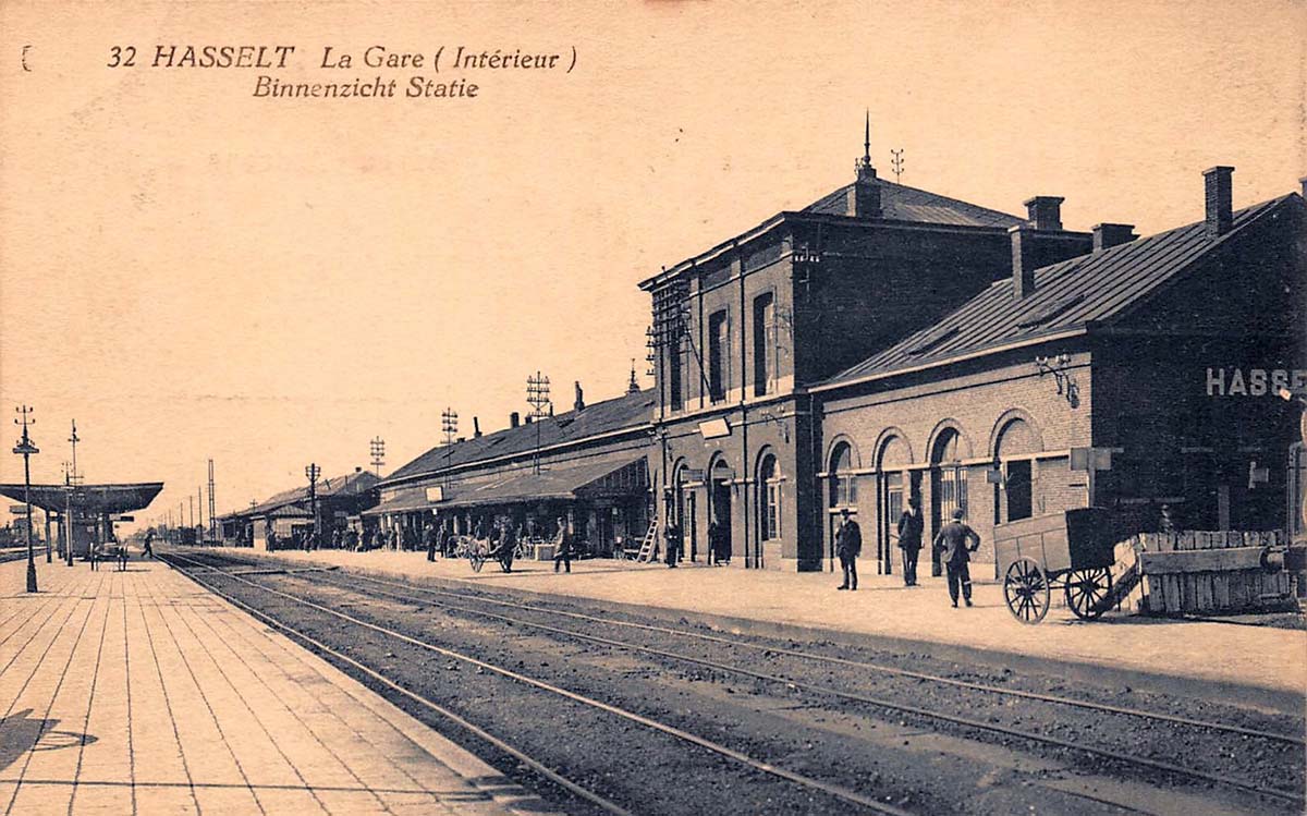 Hasselt. Railway Station