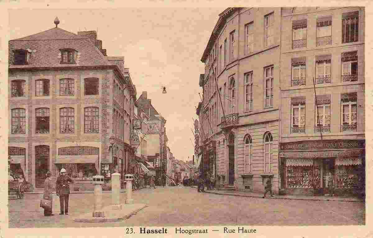 Hasselt. Rue Haute, 1939