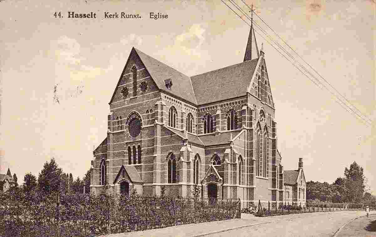 Hasselt. Saint Hubertus Church, 1935