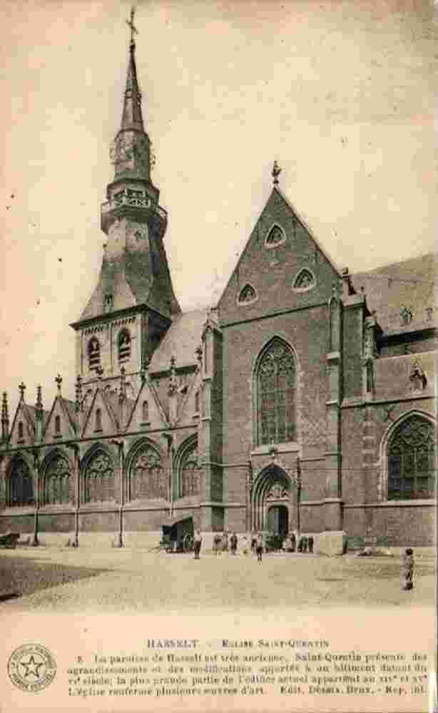 Hasselt. Saint Quentin Church