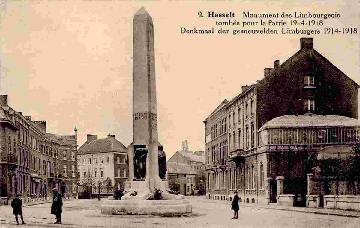 Hasselt. War Monument to 1914-1918