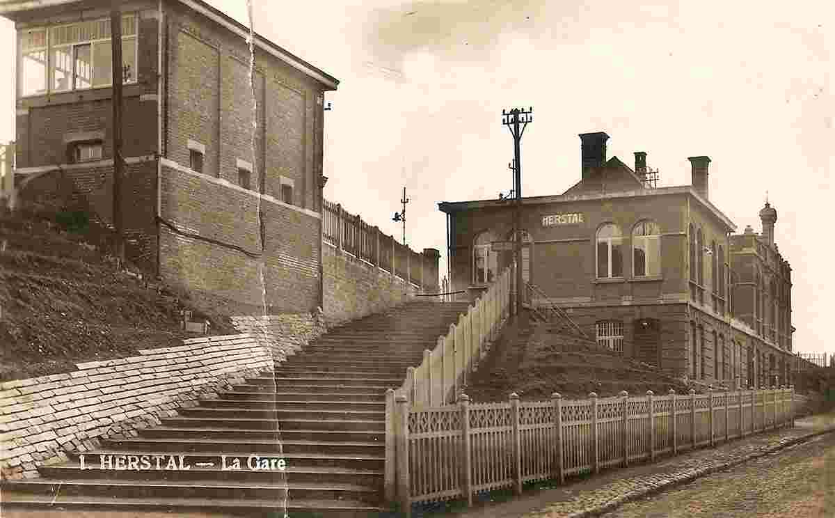 Herstal. Railway Station