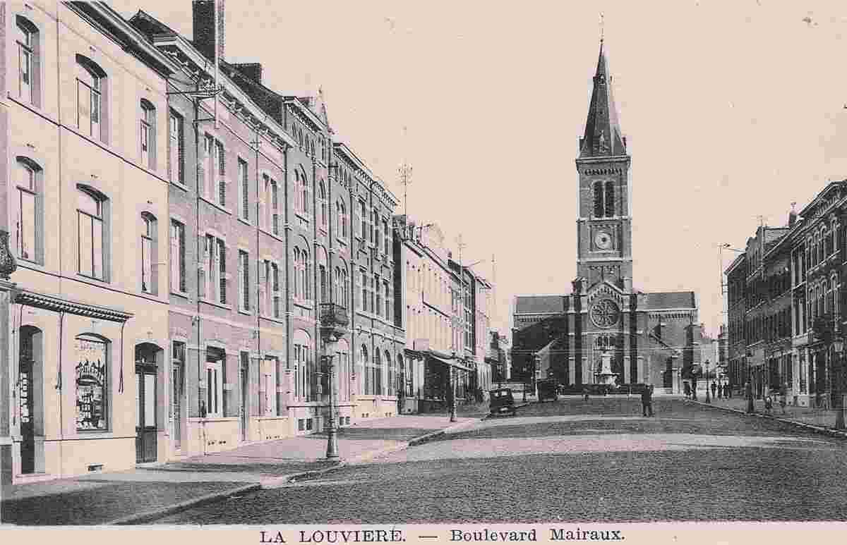 La Louvière. Boulevard Mairaux