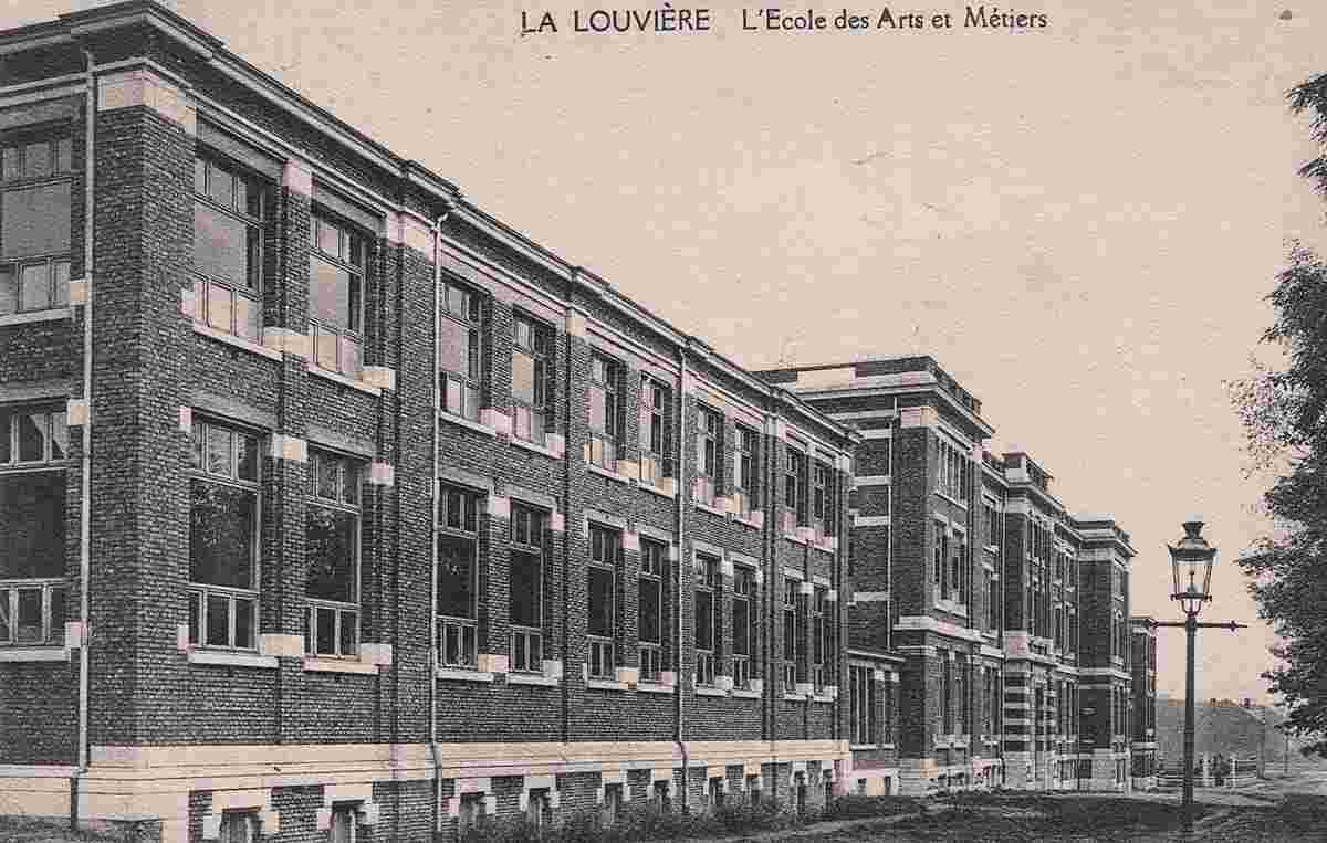 La Louvière. École des Arts et Métiers, 1924