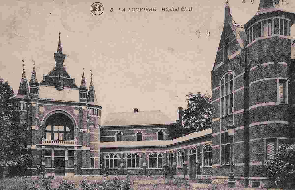 La Louvière. Hôpital Civil, 1920