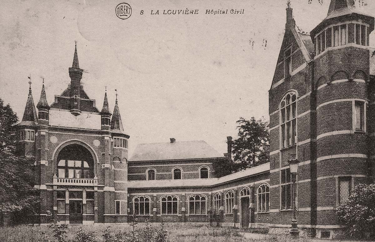 La Louvière. Hôpital Civil, 1920