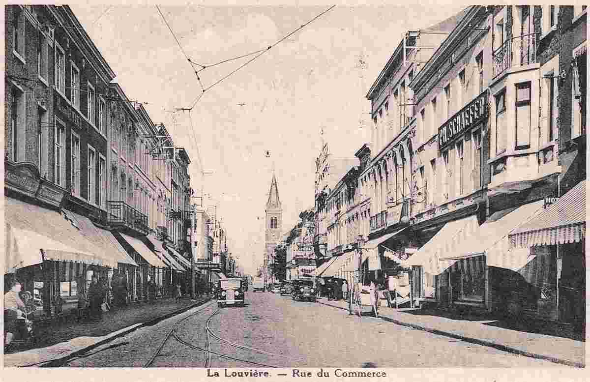 La Louvière. Rue du Commerce