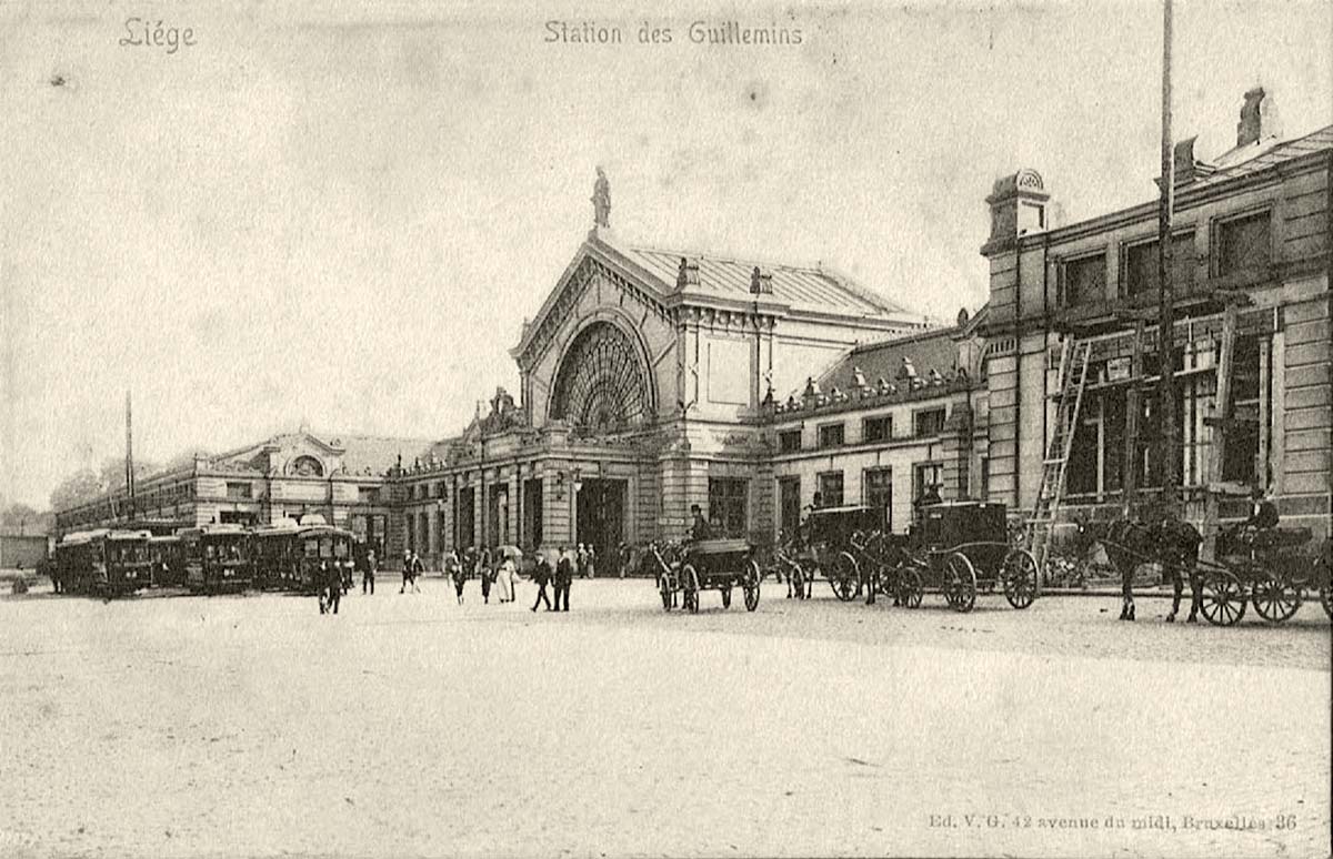 Liège. La Gare des Guillemins