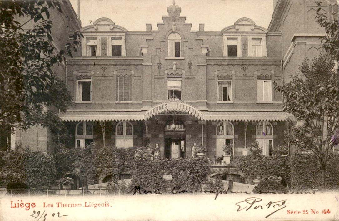 Liège. Les Thermes Liégeois, 1902