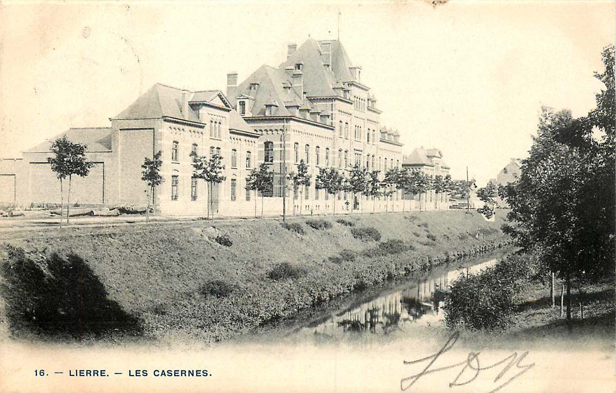 Lier (Lierre). Barracks, 1904