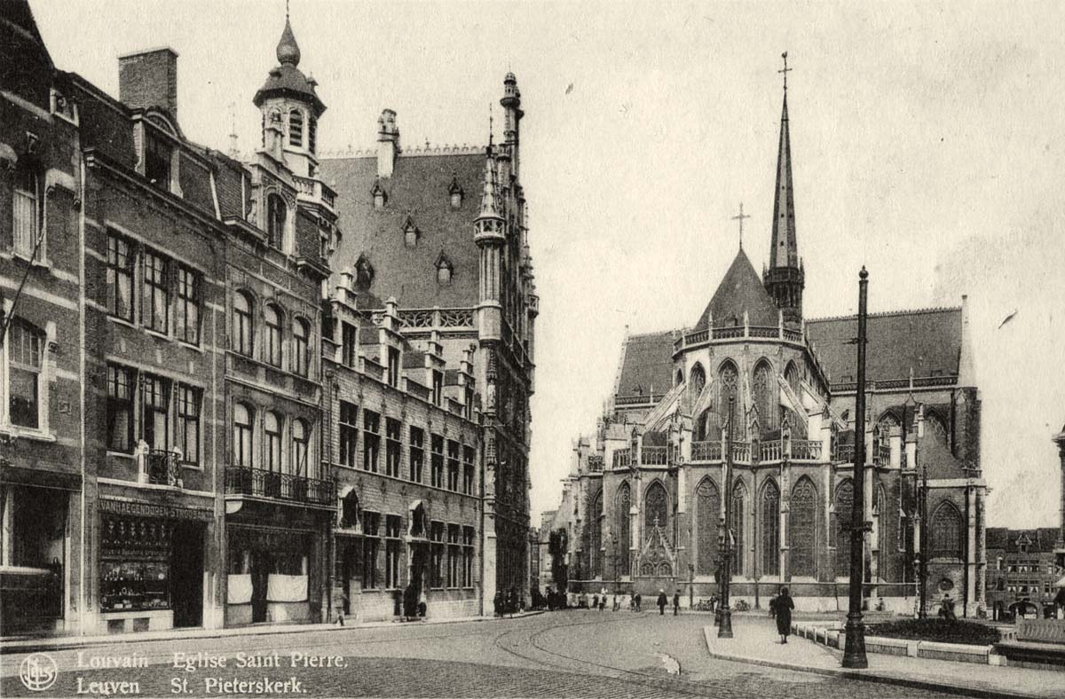 Louvain (Leuven). Église St Pierre