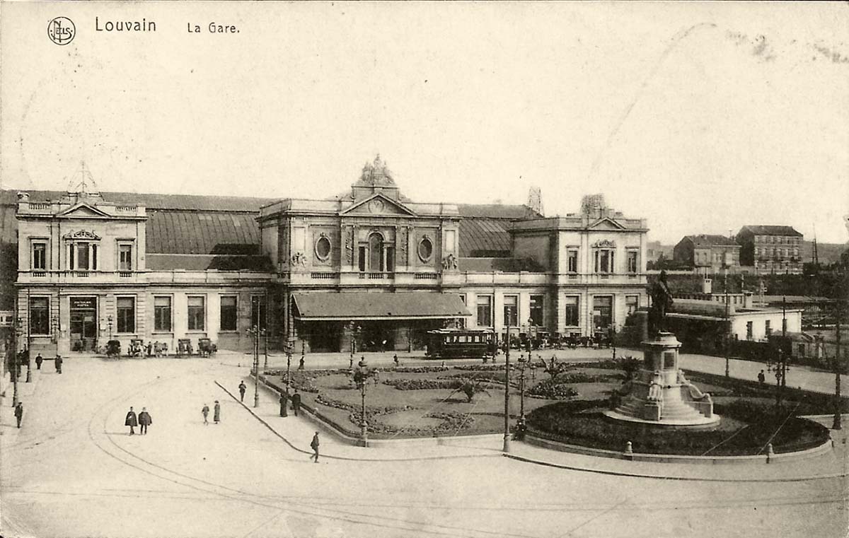 Louvain (Leuven). La Gare