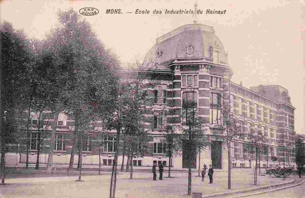 Mons. Ecole des Industriels du Hainaut, 1913