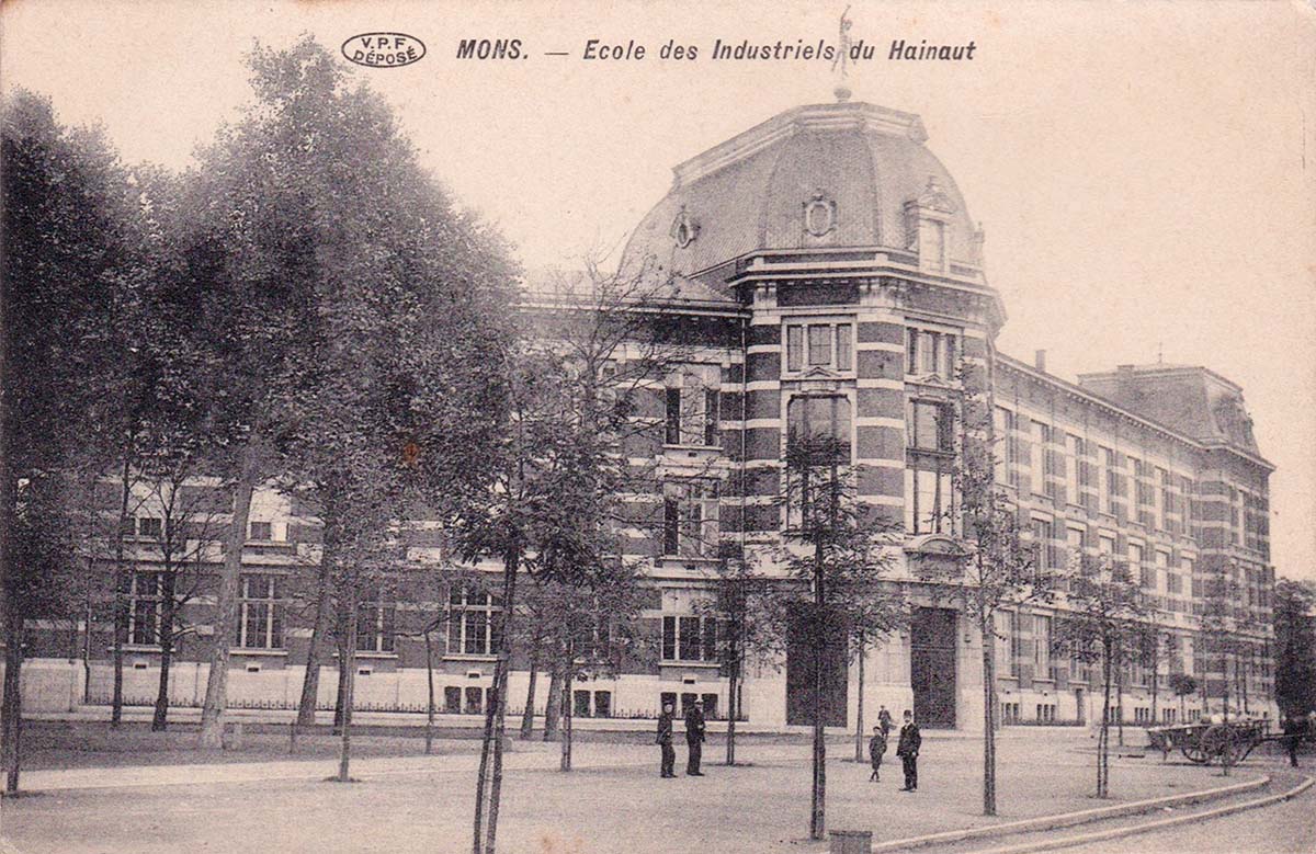 Mons. Ecole des Industriels du Hainaut, 1913