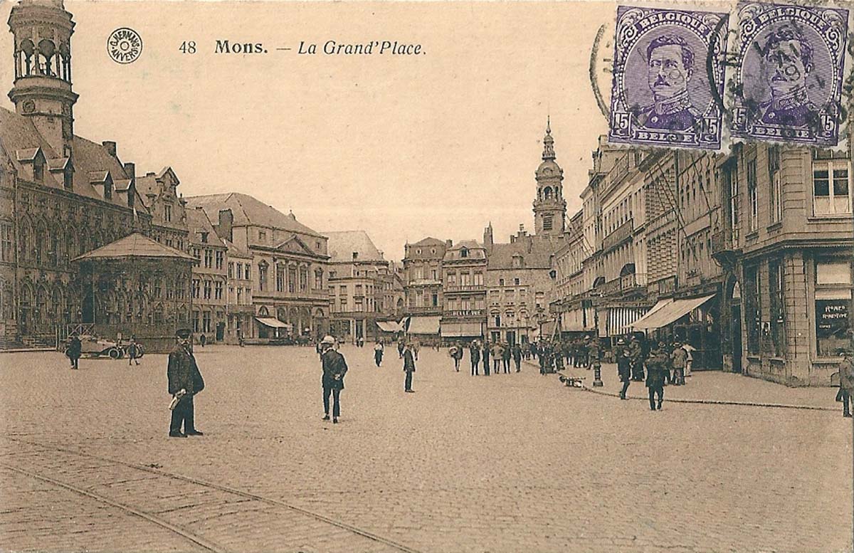 Mons. La Grand Place, 1920