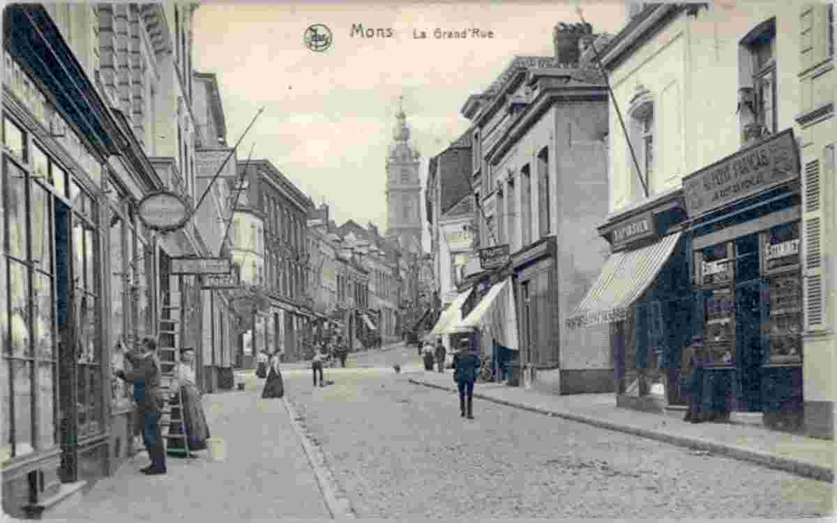 Mons. La Grand Rue, 1918