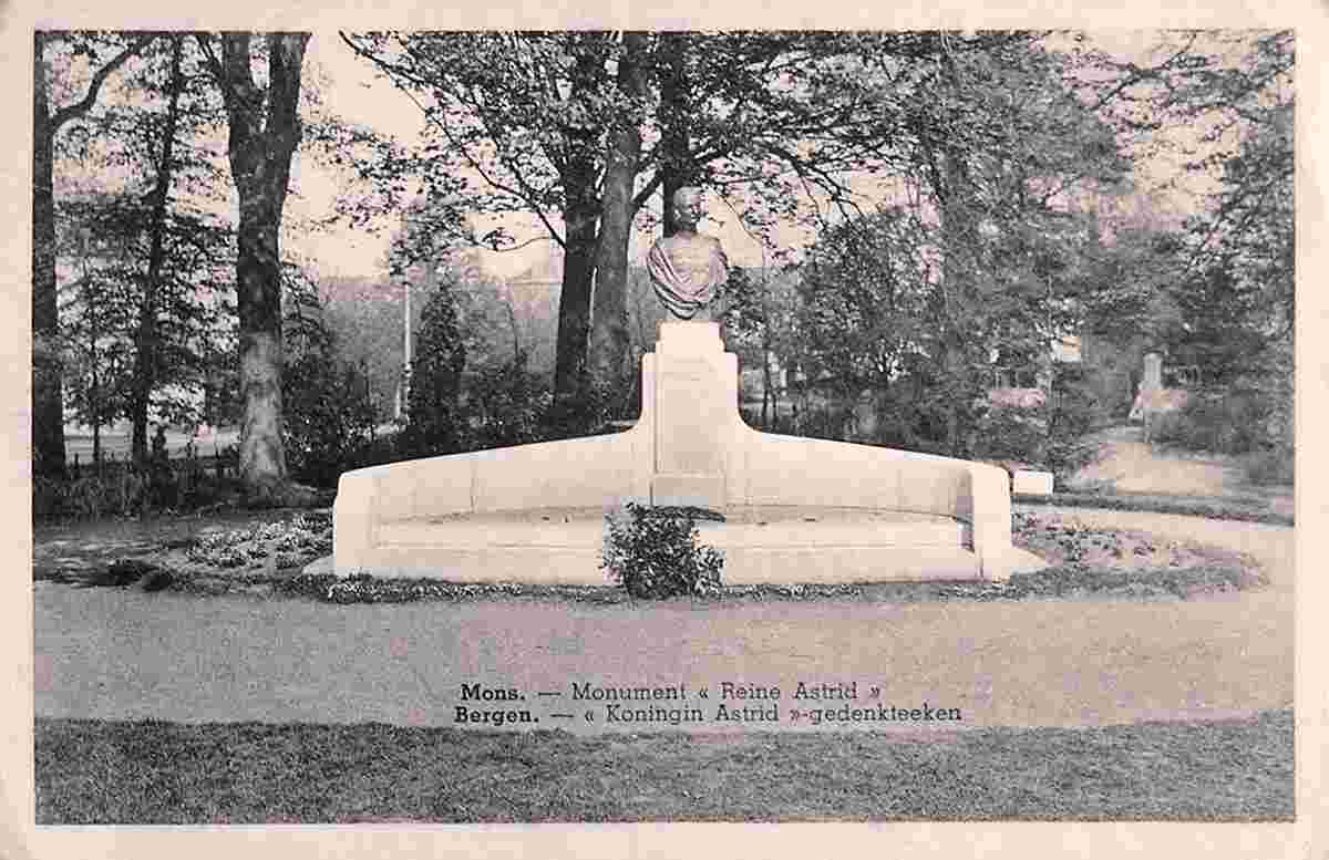 Mons. Monument Reine Astrid