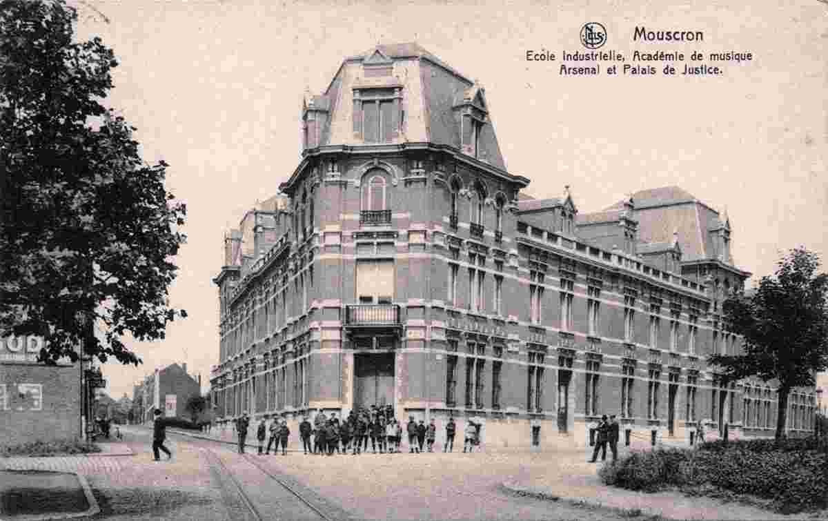Mouscron. Industrial school - Music and Arts academy