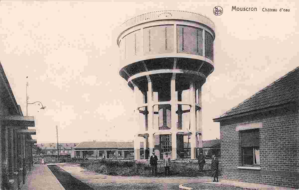Mouscron. Water tower