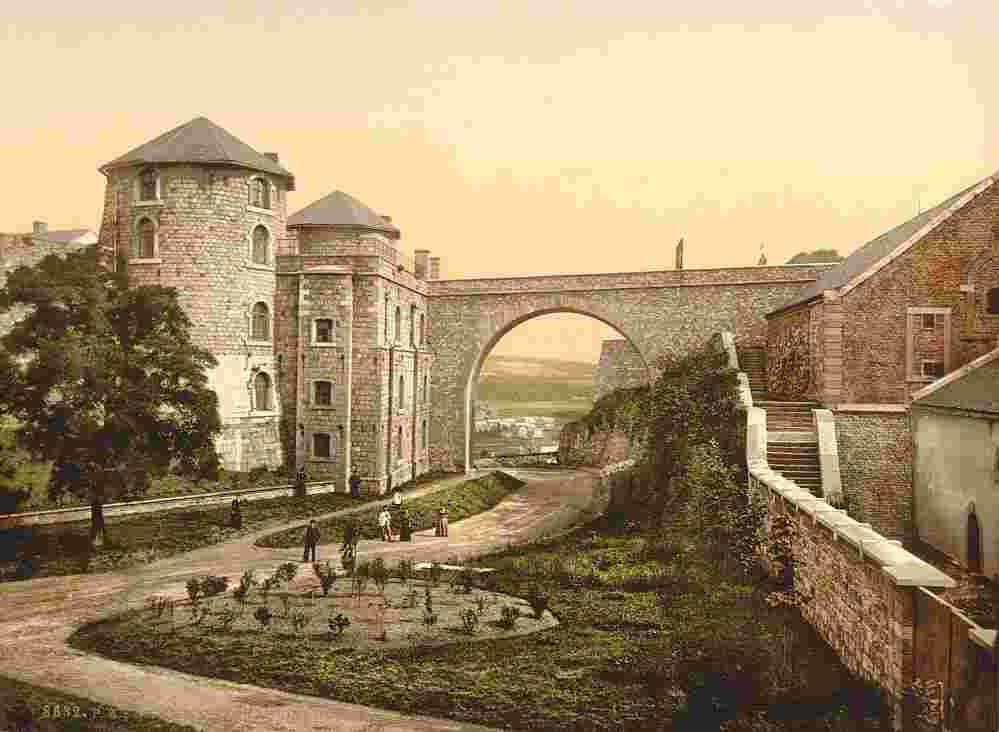 Namur. Château des Comtes, 1890