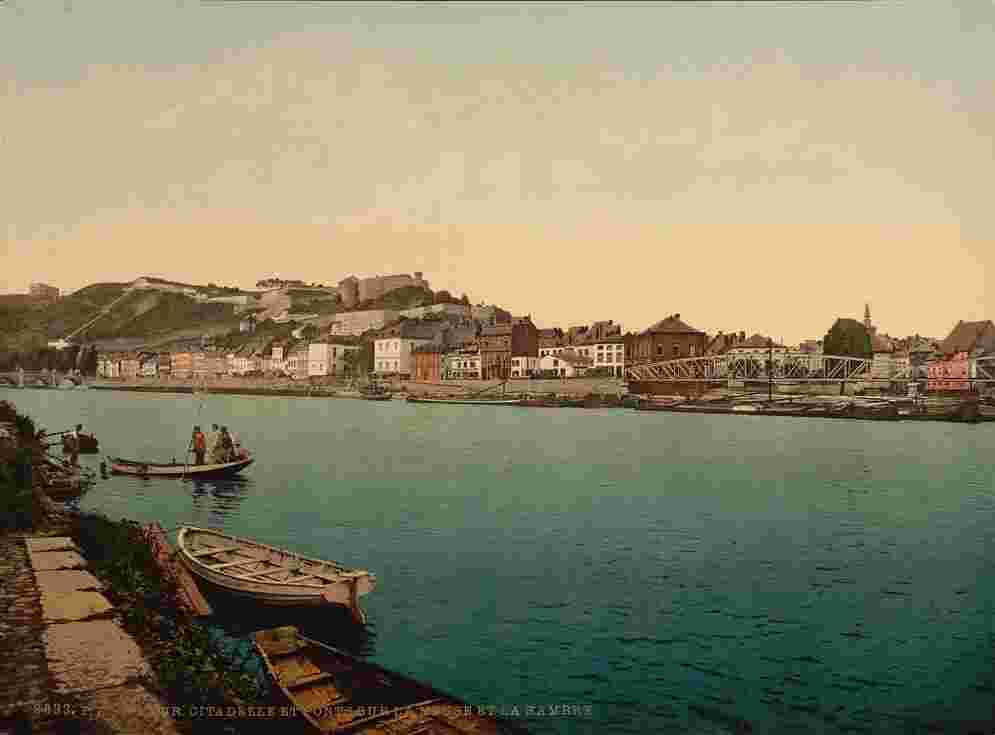 Namur. La citadelle, 1890