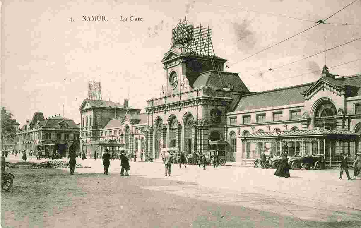 Namur. La gare, 1905