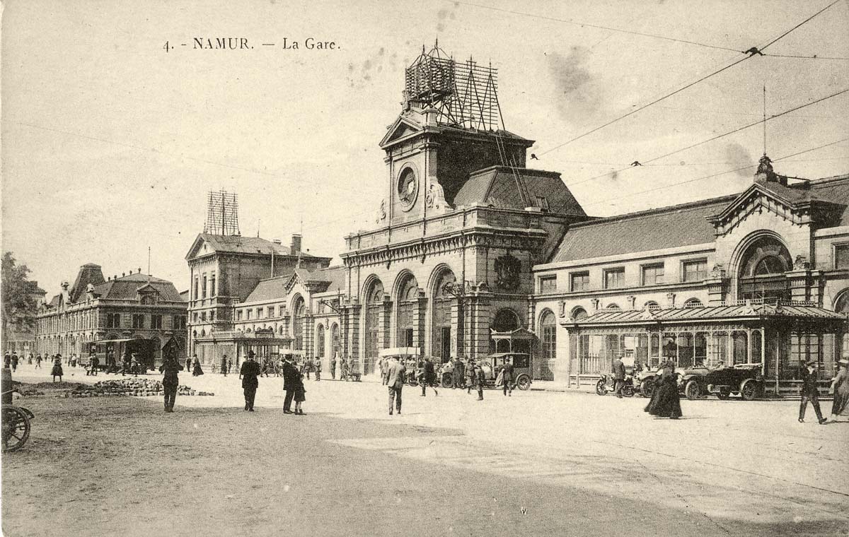 Namur (Namen). La gare, 1905