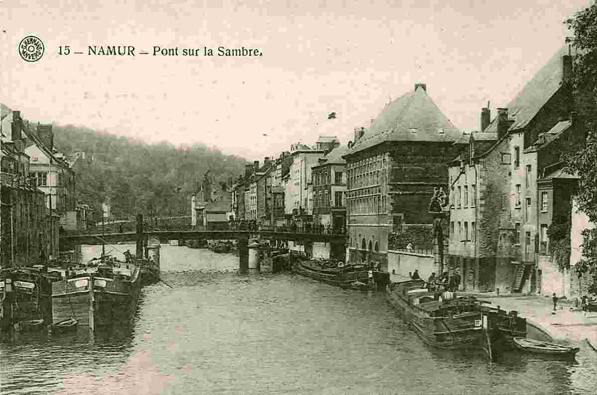 Namur. Pont sur la Sambre