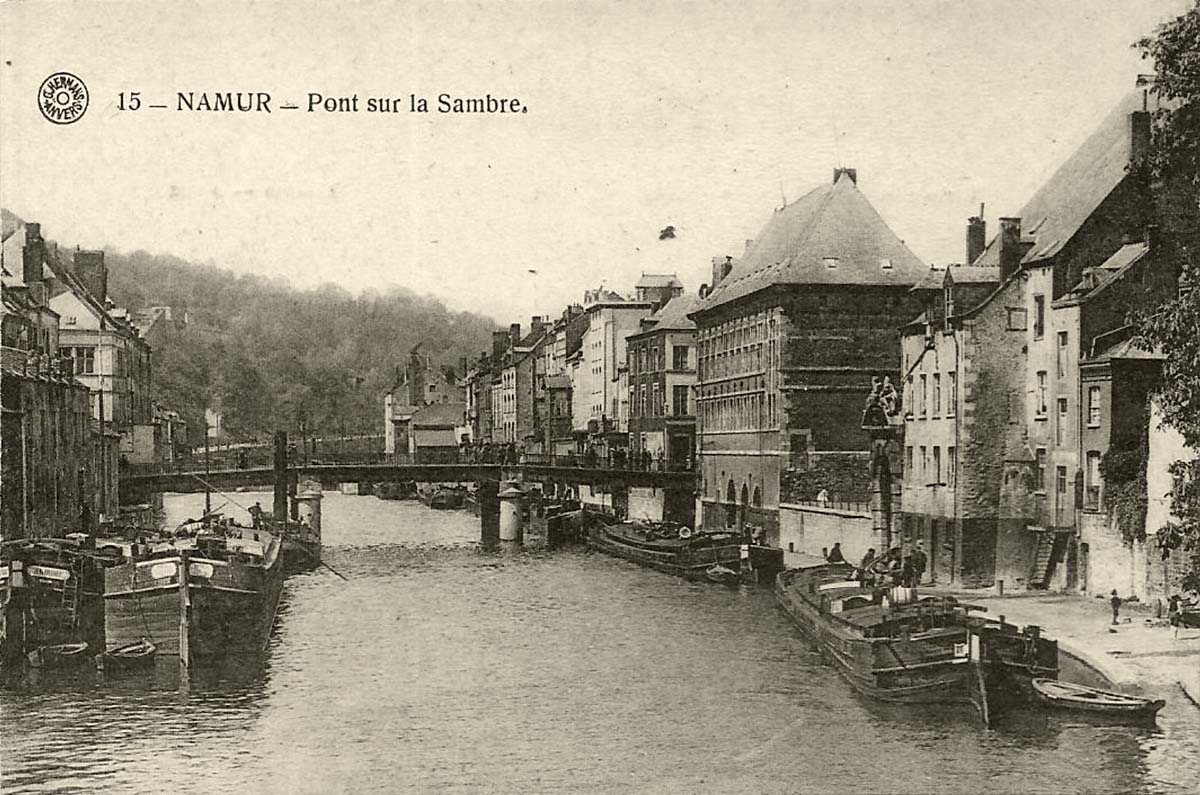 Namur (Namen). Pont sur la Sambre