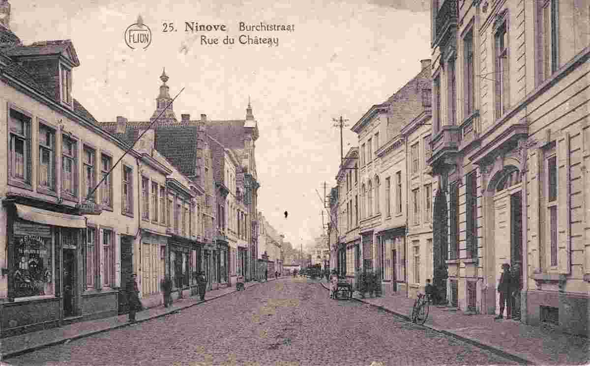 Ninove. Castle street, 1929