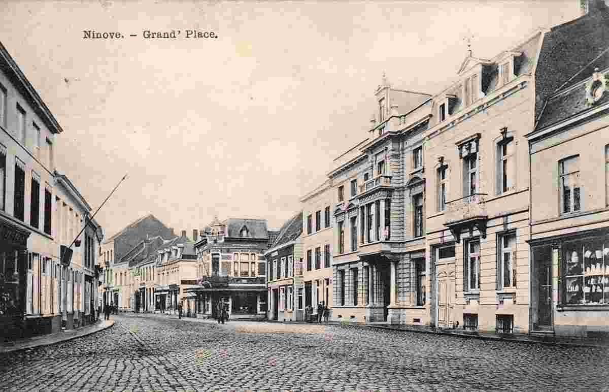 Ninove. Main Square, 1912