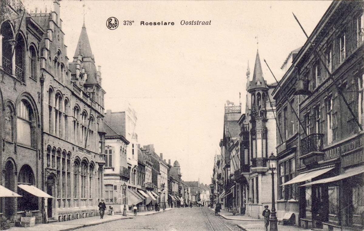 Roulers (Roeselare). East street, 1924