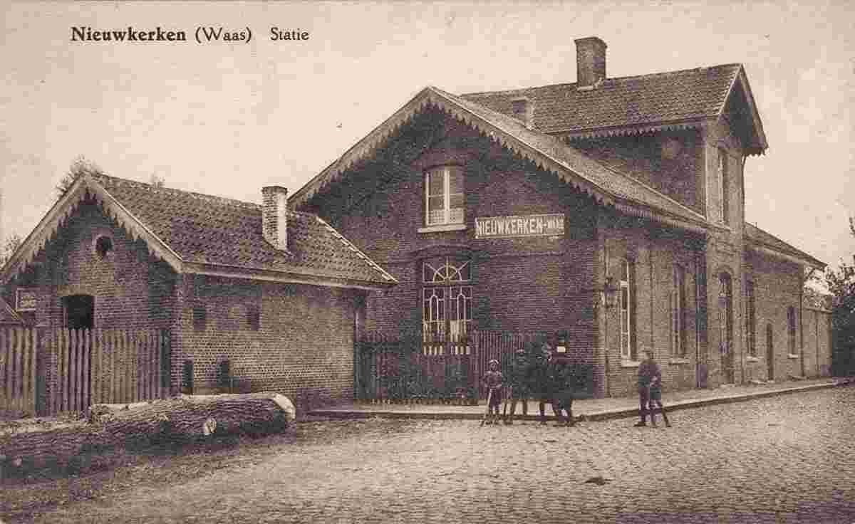 Saint-Nicolas. Nieuwkerken-Waas - Station