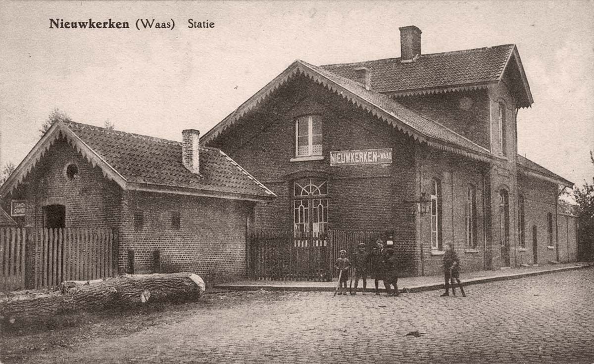 Saint-Nicolas. Nieuwkerken-Waas - Station