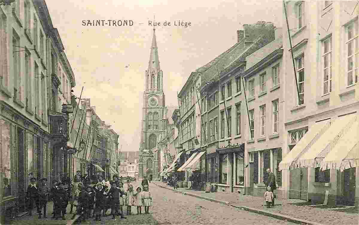 Saint-Trond. Liège street
