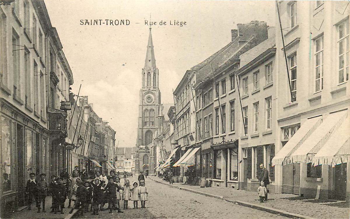 Saint-Trond (Sint-Truiden). Liège street