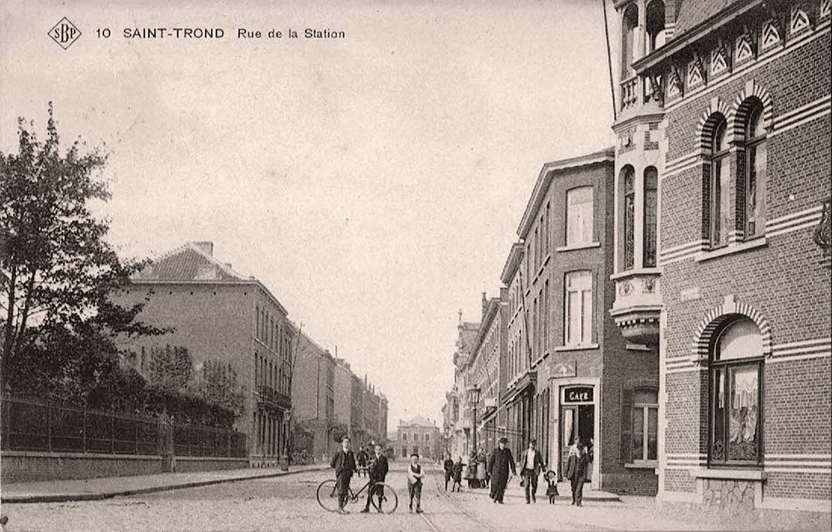 Saint-Trond (Sint-Truiden). Station street