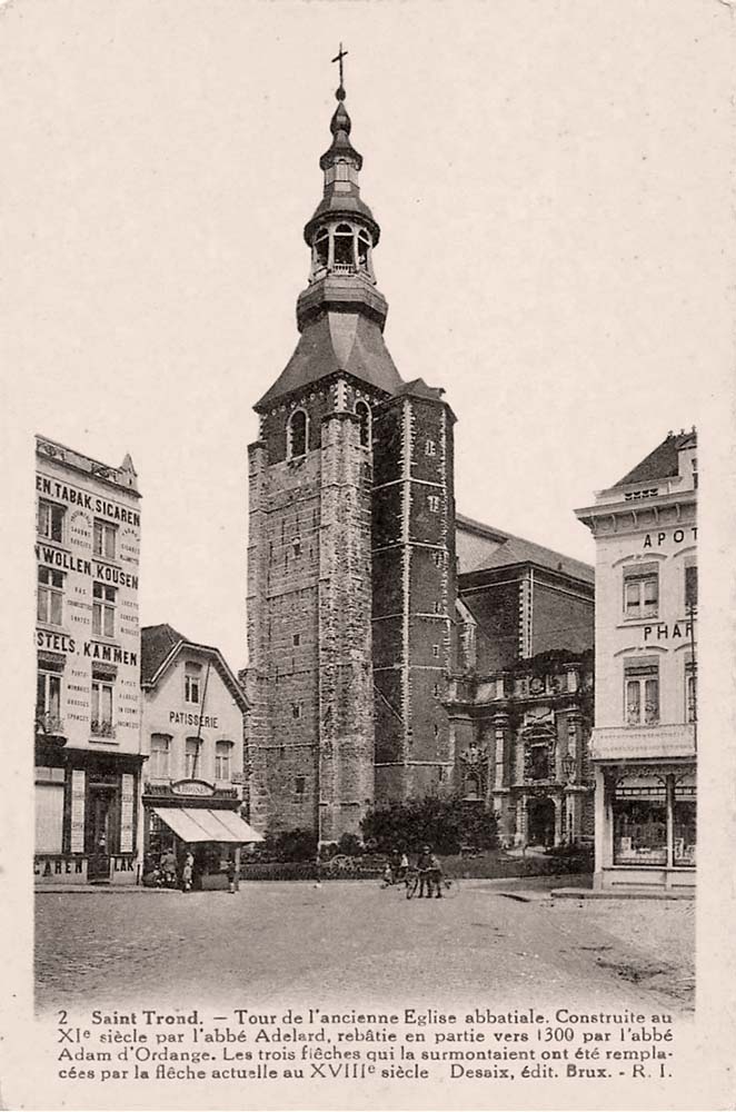Saint-Trond (Sint-Truiden). Tower of the former abbey church